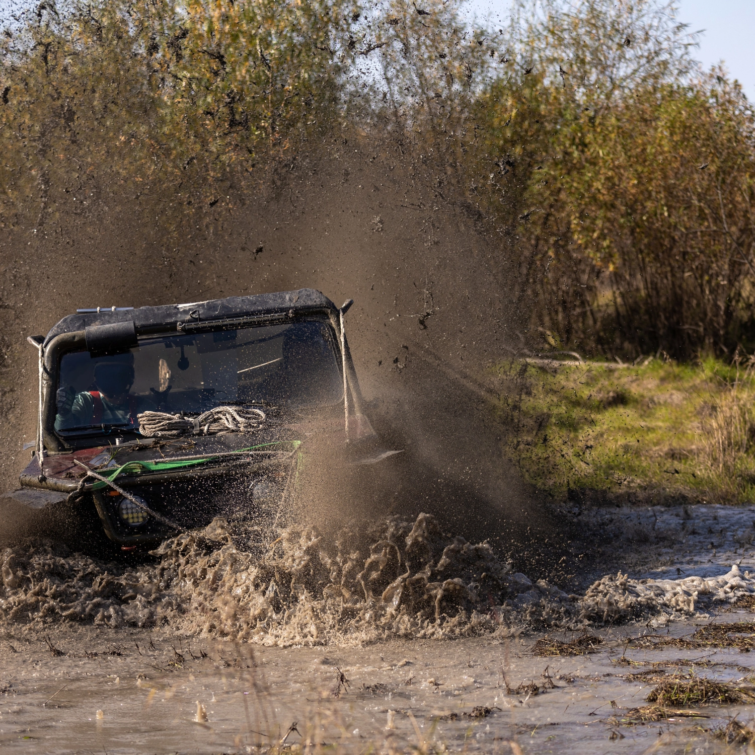 Szkolenie Off-Road nasze auto Nissan Patrol Y60